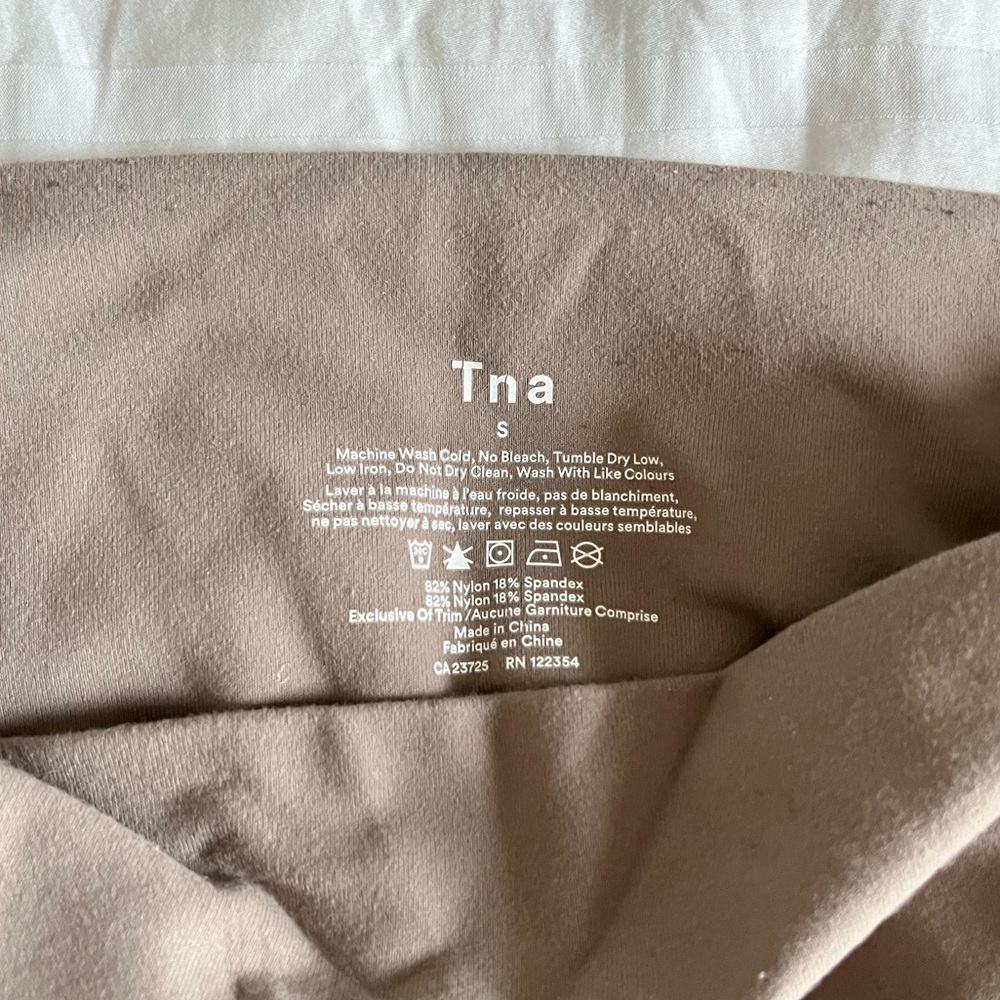 ARITZIA- TNA Tan Leggings